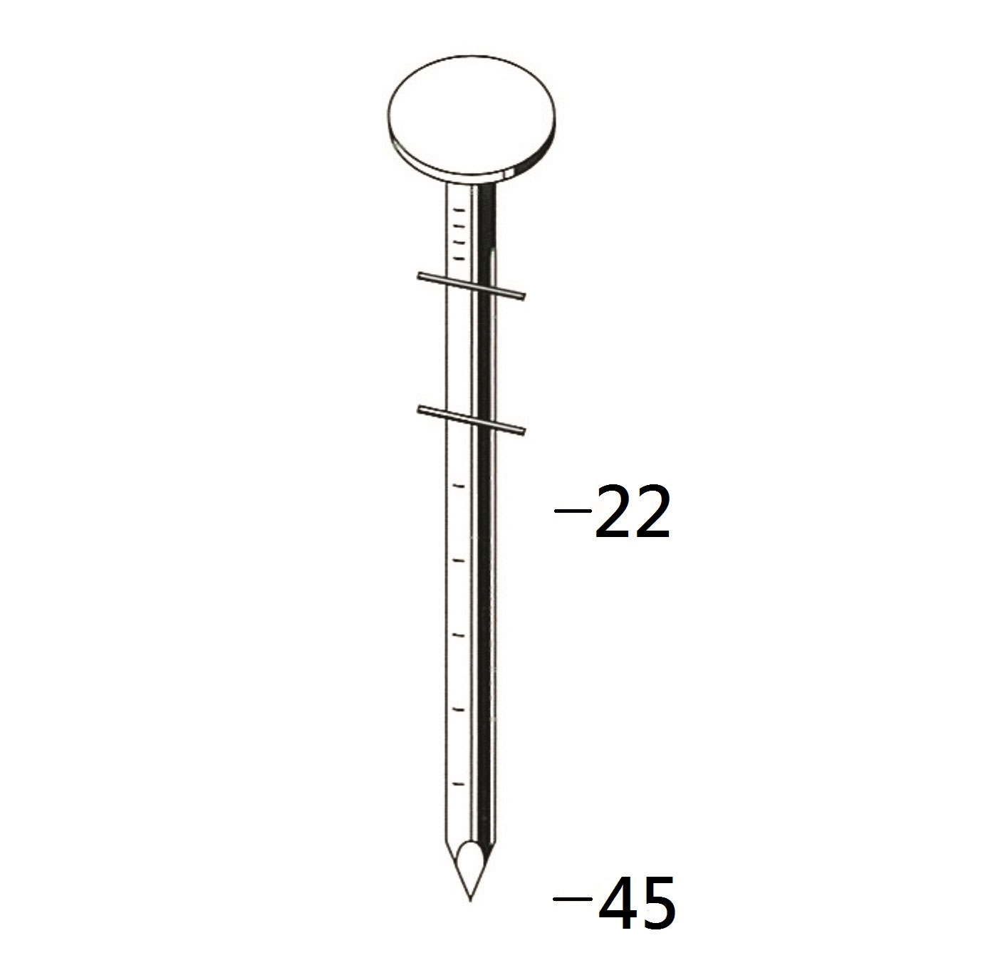 Гвоздь кровельный рифленый Prebena (7,2 тис. шт.)-0